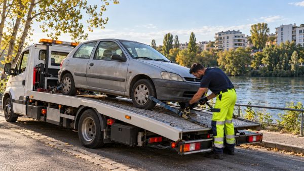 Les meilleures solutions pour retrait d'épave à Ris-Orangis