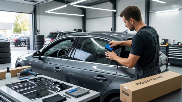 Transformez l'apparence de votre auto avec un kit vitres teintées prédécoupé