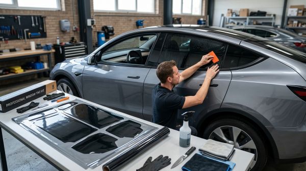 Transformez l'apparence de votre auto avec un kit vitres teintées prédécoupé